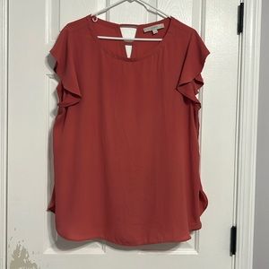 Loft | Lightweight pink blouse